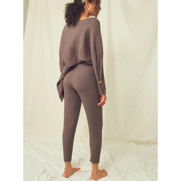 NWT Free People Around The Clock Jogger / Charcoal - Picture 2 of 6